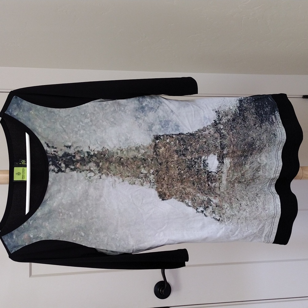 Simon Chang tunic jersey Paris top